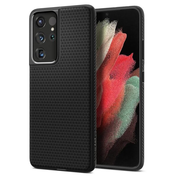 Spigen - Liquid Air - Samsung Galaxy S21 Ultra - Μαύρο