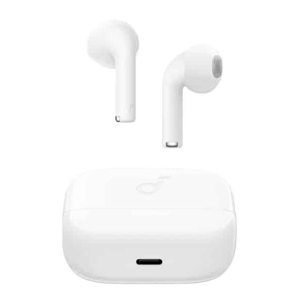 Anker - Ασύρματα Earbuds SoundCore K20i (A3994G21) - Bluetooth 5.3, Dual-Mic, Noise Cancellation, IPX5 - Λευκό