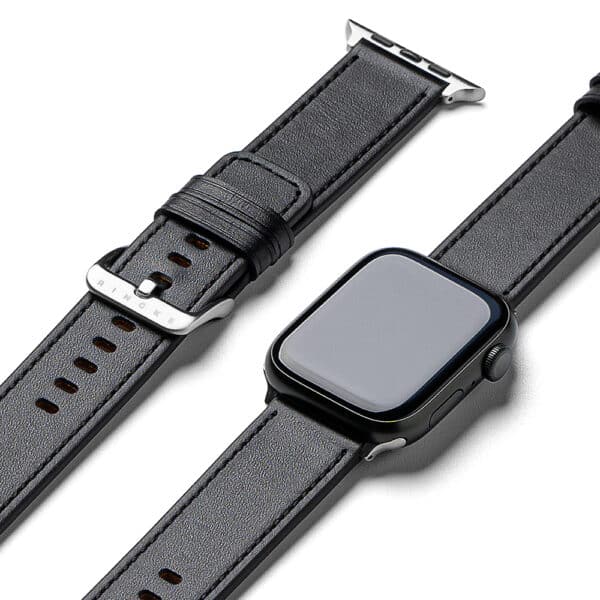 Ringke - Leather One Basic - Apple Watch 6 44mm - Μαύρο