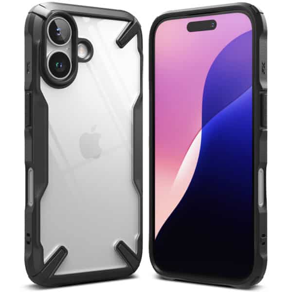 Ringke - Fusion X - iPhone 16 Plus - Μαύρο