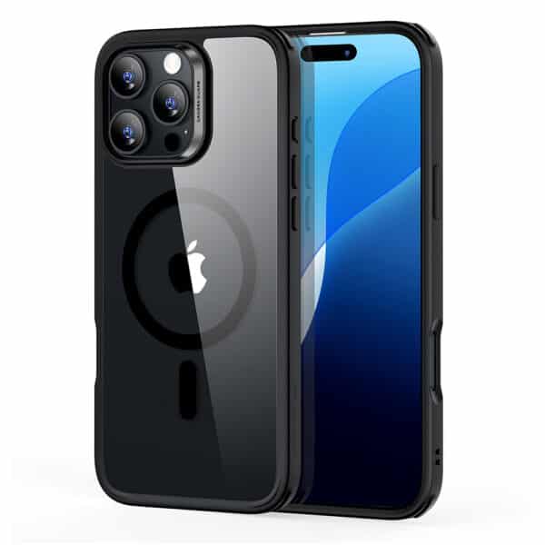 ESR - Classic Hybrid HaloLock - iPhone 16 Pro - Clear Μαύρο