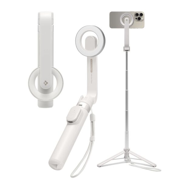 Spigen - Selfie Stick και Τρίποδο (S571W) - MagSafe Compatible, με Tripod, Stable, Bluetooth, για iOS και Android - Dune Μπεζ