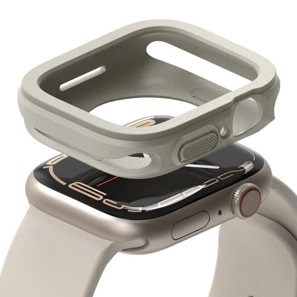Ringke - Θήκη Σιλικόνης - Air Sports - Apple Watch 10 42mm - Warm Γκρί
