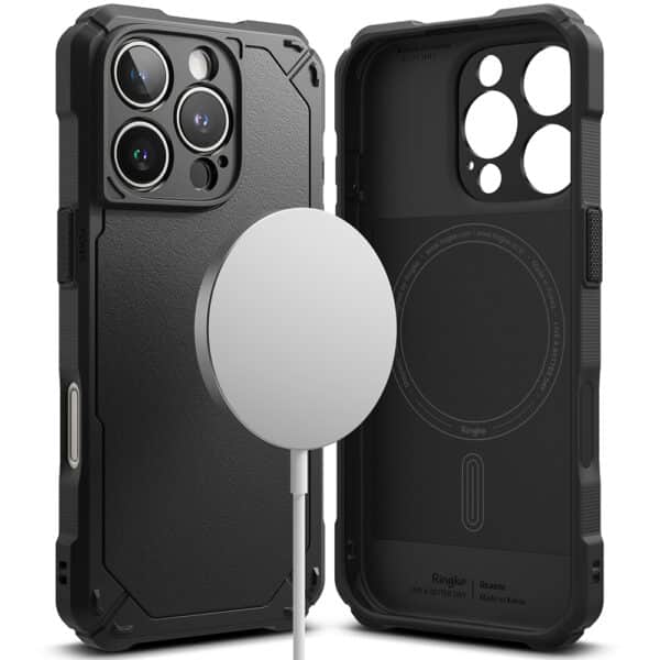 Ringke - Rugged Gear MagSafe - iPhone 16 Pro - Μαύρο