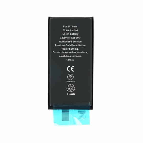 OEM - Smartphone Battery (19317) - without Flex-Cable - iPhone 13 mini - 2406mAh - Μαύρο
