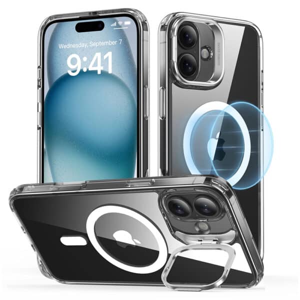 ESR - Classic Hybrid HaloLock Kickstand - iPhone 16 Plus - Διάφανη