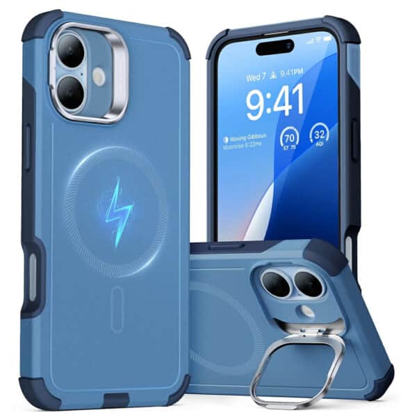 ESR - Cyber Armor Kickstand - iPhone 16 - Μπλε