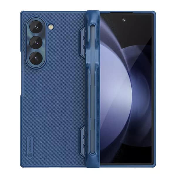 Nillkin - Super Frosted Shield Pen Holder - Samsung Galaxy Z Fold6 - Μπλε