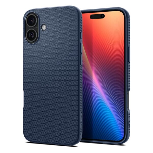 Spigen - Liquid Air - iPhone 16 - Navy Μπλε