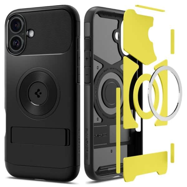 Spigen - Slim Armor MagSafe - iPhone 16 - Μαύρο