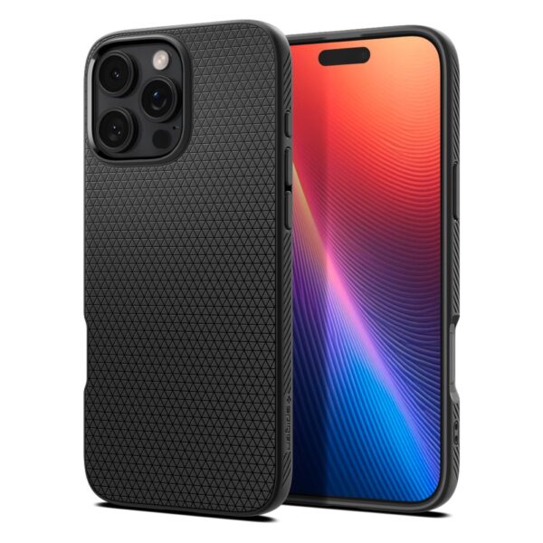 Spigen - Liquid Air - iPhone 16 Pro Max - Matte Μαύρο