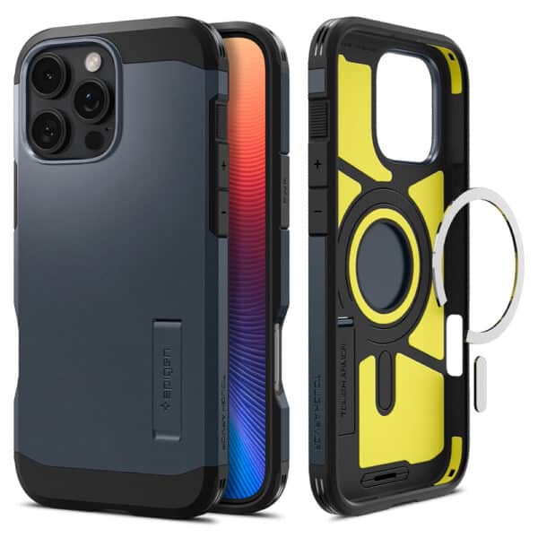 Spigen - Tough Armor MagSafe - iPhone 16 Pro Max - Metal Slate