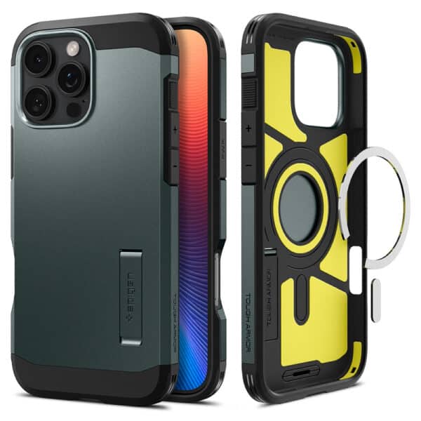 Spigen - Tough Armor MagSafe - iPhone 16 Pro - Abyss Πράσινο
