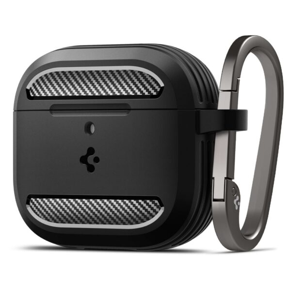 Spigen - Rugged Armor - Apple AirPods 4 - Matte Μαύρο