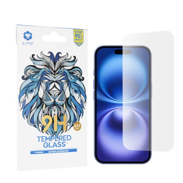 Lito - 2.5D Classic Glass - iPhone 16 - Διάφανο