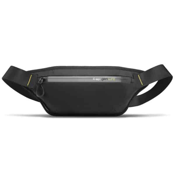 Spigen - Waist Bag Klasden (KD411) - Τσαντάκι Μέσης, Water Resistant, Lightweight, RFID-blocking - Μαύρο