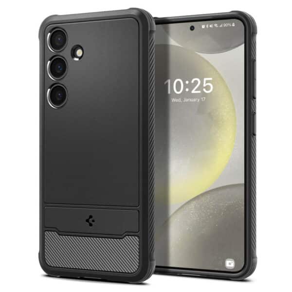Spigen - Rugged Armor - Samsung Galaxy S24 FE - Matte Μαύρο