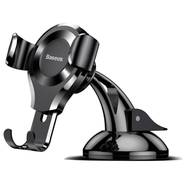 Baseus - Βάση Στήριξης Αυτοκινήτου Osculum (SUYL-XP01) - Gravity Grip για Dashboard, Windshield - Μαύρο