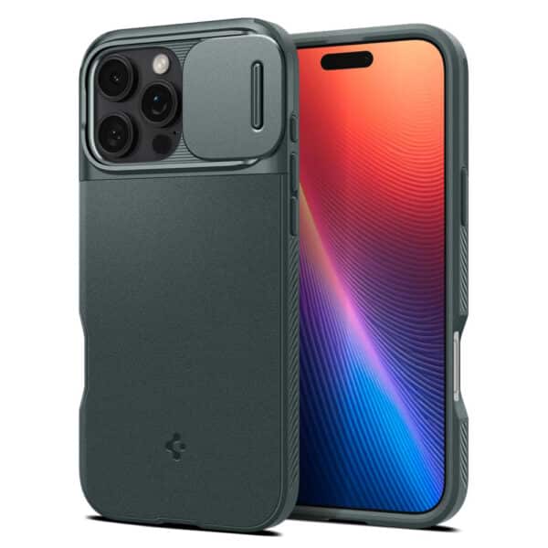 Spigen - Optik Armor MagSafe - iPhone 16 Pro - Abyss Πράσινο