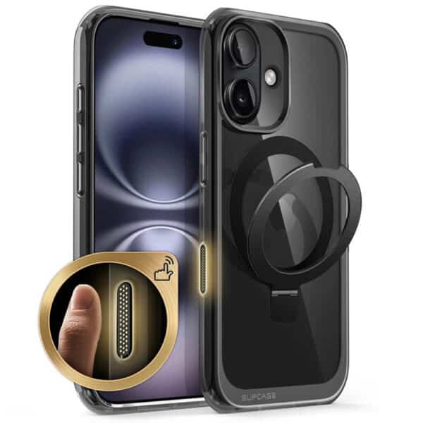 Supcase - Unicorn Beetle MagStand - iPhone 16 - Frost Μαύρο
