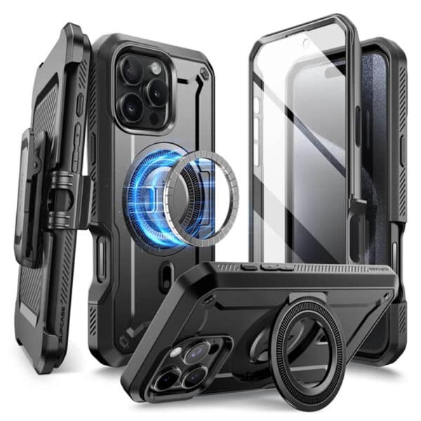 Supcase - Unicorn Beetle Pro MagSafe - iPhone 16 Pro - Μαύρο