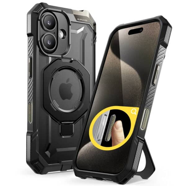 Supcase - Unicorn Beetle Defender - iPhone 16 - Μαύρο