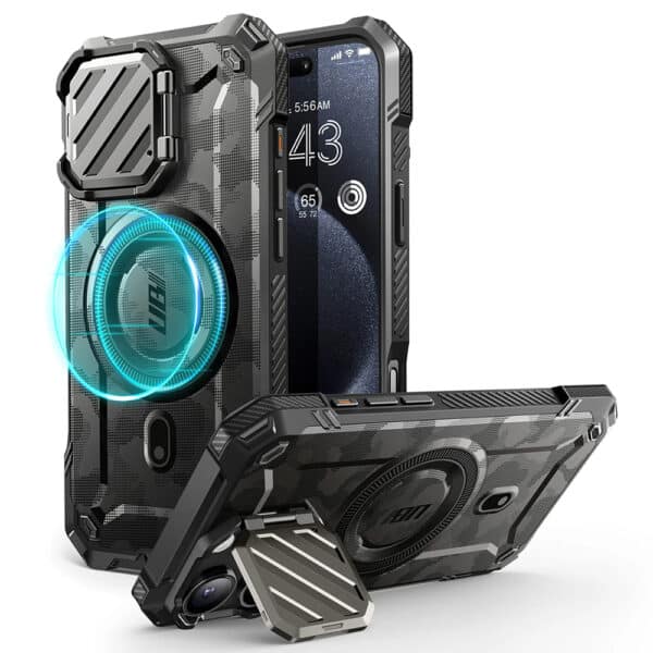 Supcase - Unicorn Beetle XT MagSafe - iPhone 16 Pro Max - Camo Γκρί