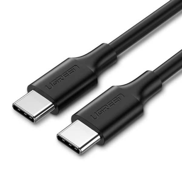 Ugreen - Data Cable (10306) - USB-C to Type-C, 3A, 2m - Μαύρο