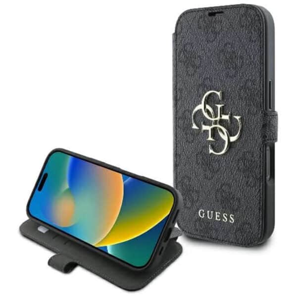 Guess - Book 4G (GUBKP16S4GMGGR) - iPhone 16 - Μαύρο