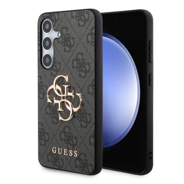 Guess - Hardcase 4G Big Metal Logo (GUHCS24M4GMGGR) - Samsung Galaxy S24 Plus - Μαύρο