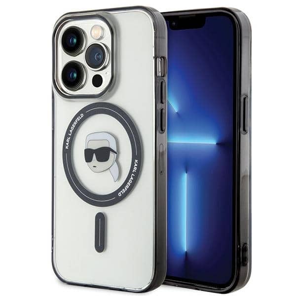 Karl Lagerfeld - IML MagSafe (KLHMP15XHKHNOTK) - iPhone 15 Pro Max - Διάφανο Karl`s Head