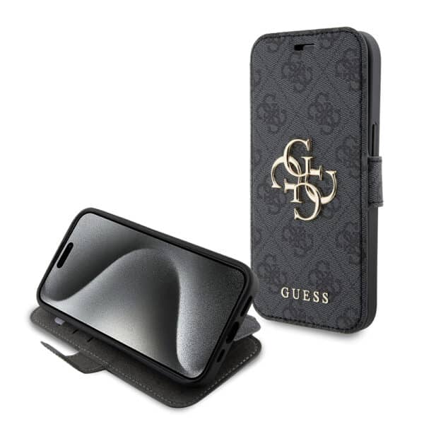 Guess - Book 4G (GUBKP15S4GMGGR) - iPhone 15 - Γκρί