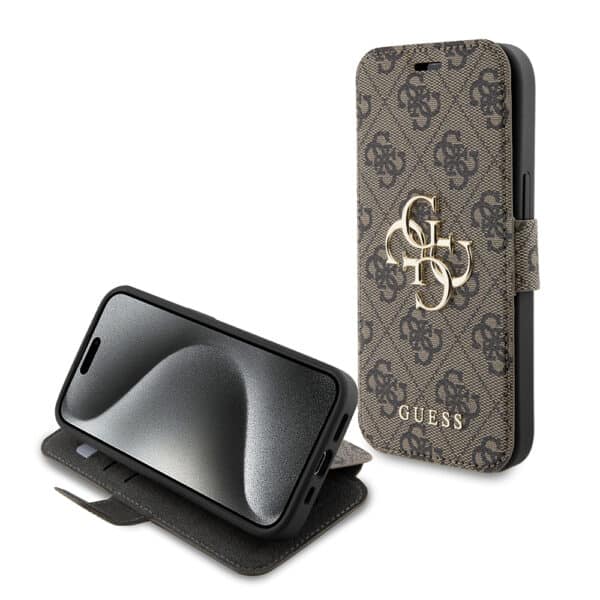 Guess - Book 4G (GUBKP15S4GMGBR) - iPhone 15 - Καφέ