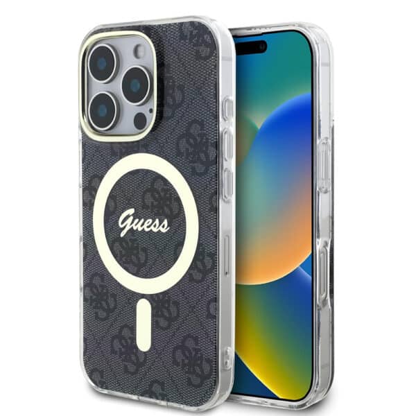 Guess - IML 4G MagSafe (GUHMP16XH4STK) - iPhone 16 Pro Max - Μαύρο