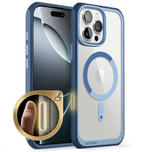 Supcase - Unicorn Beetle Slim Διάφανη MagSafe - iPhone 16 Pro Max - Azure