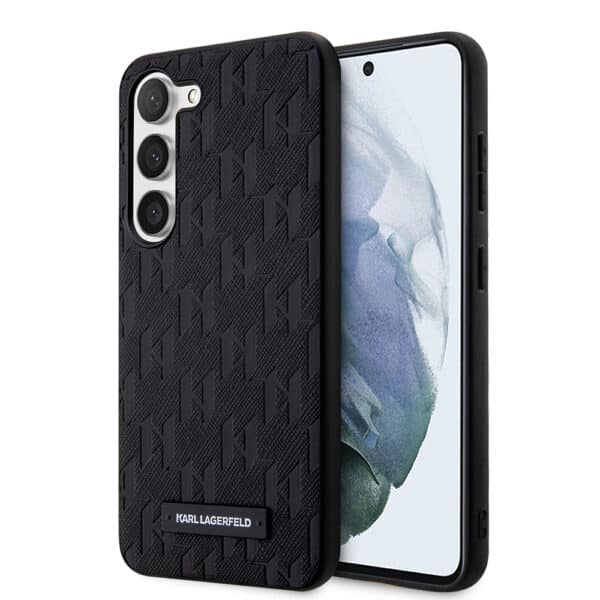 Karl Lagerfeld - Saffiano (KLHCS23SSAKLHPK) - Samsung Galaxy S23 - Mono Metal Logo