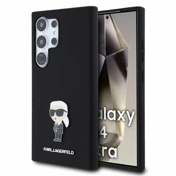 Karl Lagerfeld - Silicone (KLHCS24LSMHKNPK) - Samsung Galaxy S24 Ultra - Ikonik