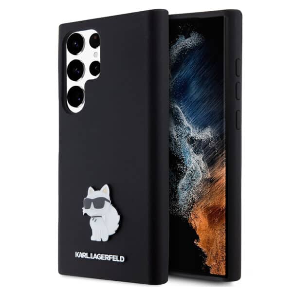 Karl Lagerfeld - Silicone (KLHCS23LSMHCNPK) - Samsung Galaxy S23 Ultra - Choupette