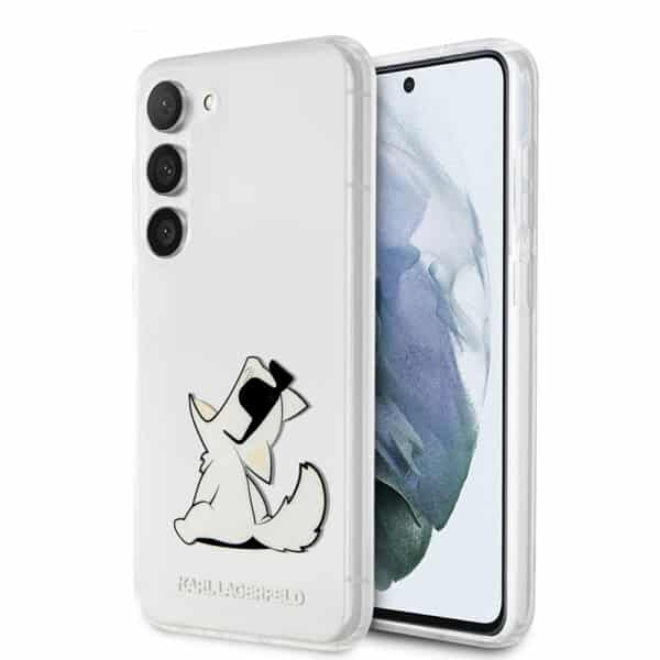 Karl Lagerfeld - Hardcase Διάφανο (KLHCS23MCFNRC) - Samsung Galaxy S23 Plus -  Choupette Fun