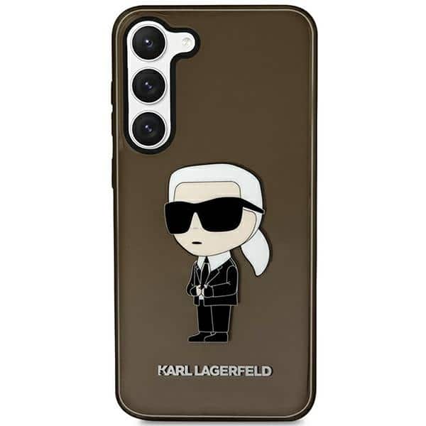Karl Lagerfeld - Hardcase (KLHCS23SHNIKTCK) - Samsung Galaxy S23 - Ikonik Karl Lagerfeld