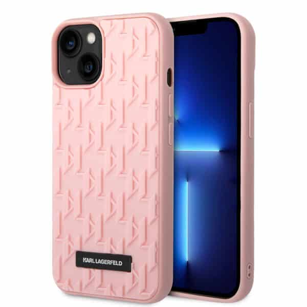 Karl Lagerfeld - 3D Design (KLHCP14MRUPKLPP) - iPhone 14 Plus - Ροζ Monogram
