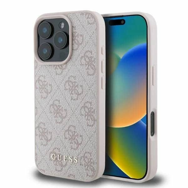 Guess - Hardcase 4G Classic (GUHCP16XG4GFPI) - iPhone 16 Pro Max - Ροζ