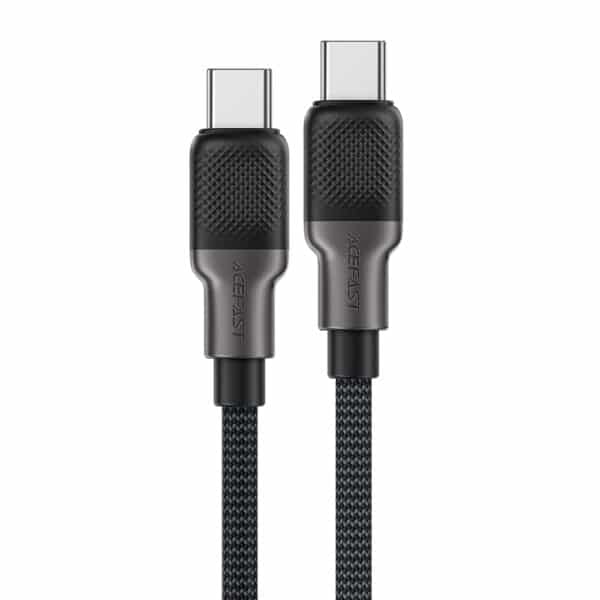 Acefast - Data Cable (C10-03) - Type-C to Type-C, 60W, High-Speed Charging, 1.2m - Μαύρο