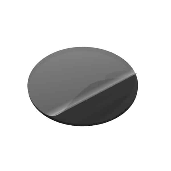 Fixed - Adhesive Pad (FIXDSC-BK) - για Dashboard, Round Shape, Flexible Silicone - Μαύρο