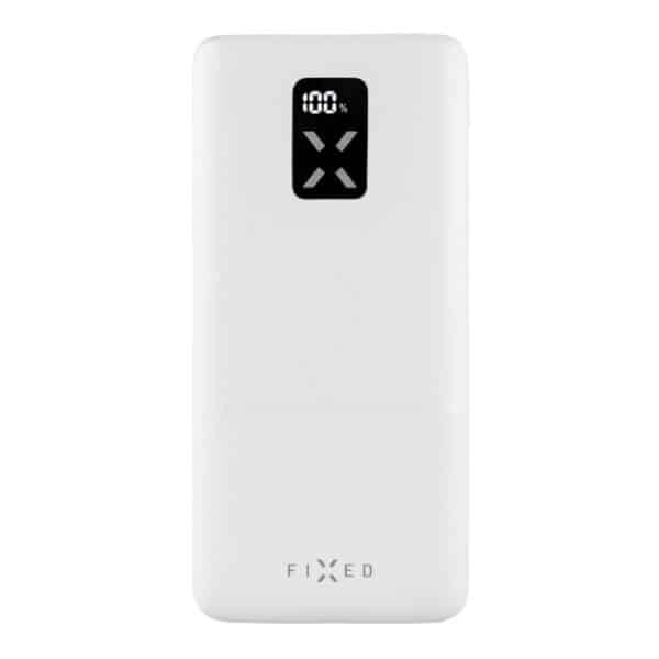 Fixed - Power Bank Zen 20 (FIXZEN-20-WH) - 2x USB, Type-C, 20W, 20000mAh, with LCD Display - Λευκό