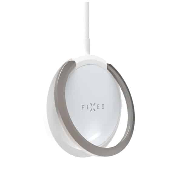 Fixed - Ασύρματος Φορτιστής Magsafe (FIXMPAD2-WH) - with Ring Holder, Universal, MagSafe, 15W, USB-C Cable, 1.2m - Λευκό