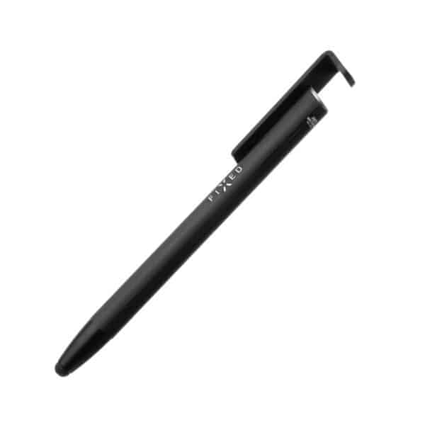 Fixed - Stylus Pen (FIXPEN-BK) - for Phones and Tablets, 3 in 1, Compact Size - Μαύρο