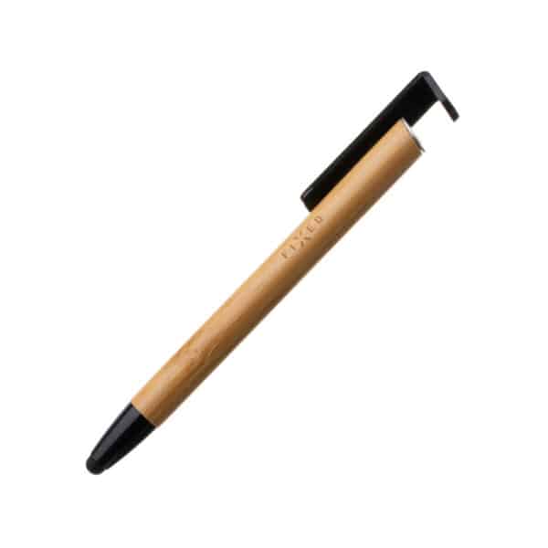 Fixed - Stylus Pen (FIXPEN-BA) - for Phones and Tablets, 3 in 1, Compact Size - Καφέ