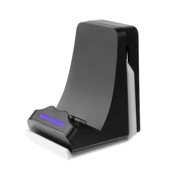 Fixed - Wall Stand (FIXPS5-HCD-BW) - για PS5 Controller και HeadΚινητό, με Charging Dock, LED, Triple Protection - Μαύρο