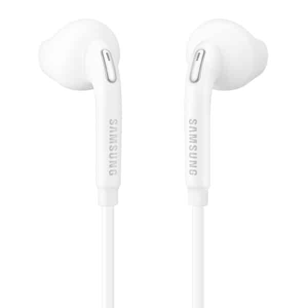 Samsung - Ενσύρματα Ακουστικά (EO-EG920BW) - Jack 3.5mm, In-Ear, Microphone, Volume Control, 1.2m - Λευκό (Bulk Packing)